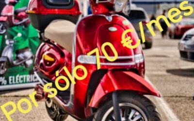 TU MOTO ELECTRICA CANOMOBILITY POR 70 €/mes