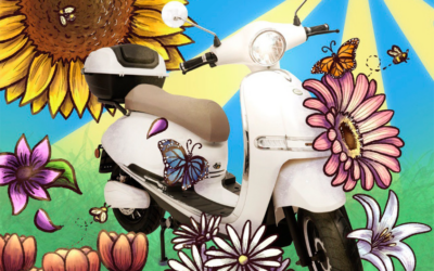 🌸💖 ¡LA PRIMAVERA LLEGÓ Y LAS MOTOS ELÉCTRICAS CANOMOBILITY SE LLENAN DE COLOR! 🌷🏍️